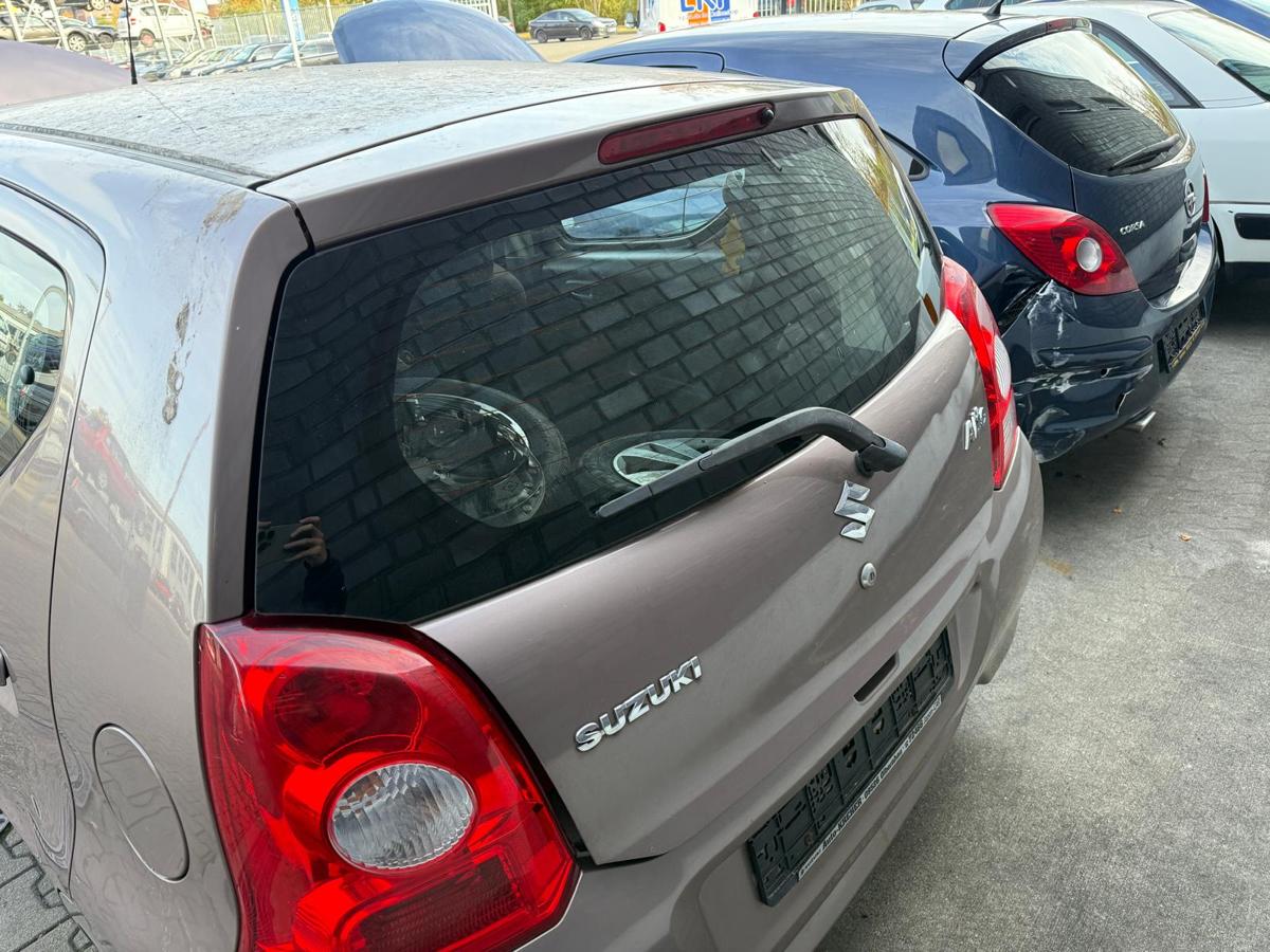 Suzuzki Alto GF original Heckklappe mit Scheibe ZKW Desert Brown Rohbau BJ09